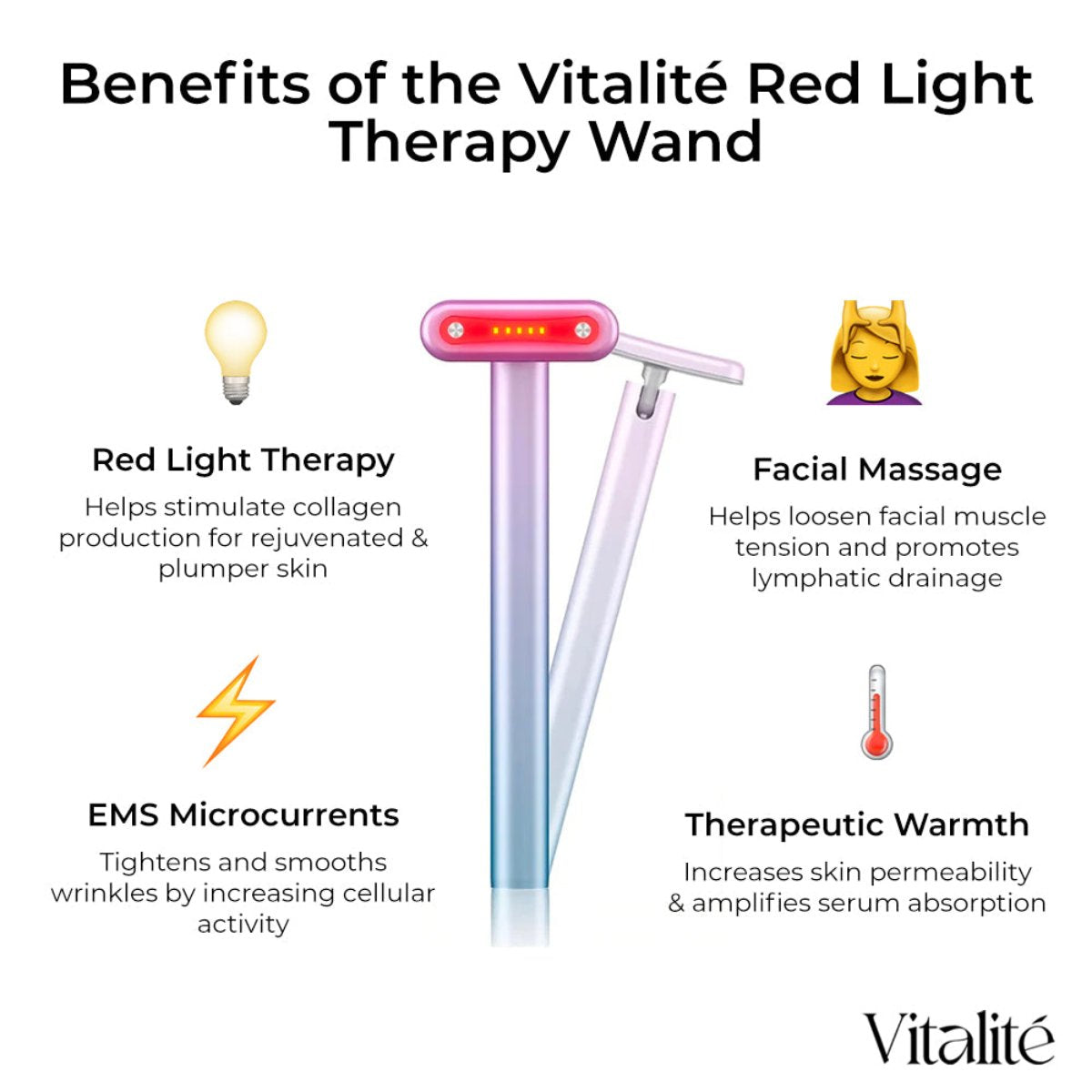 Red Light Therapy Wand