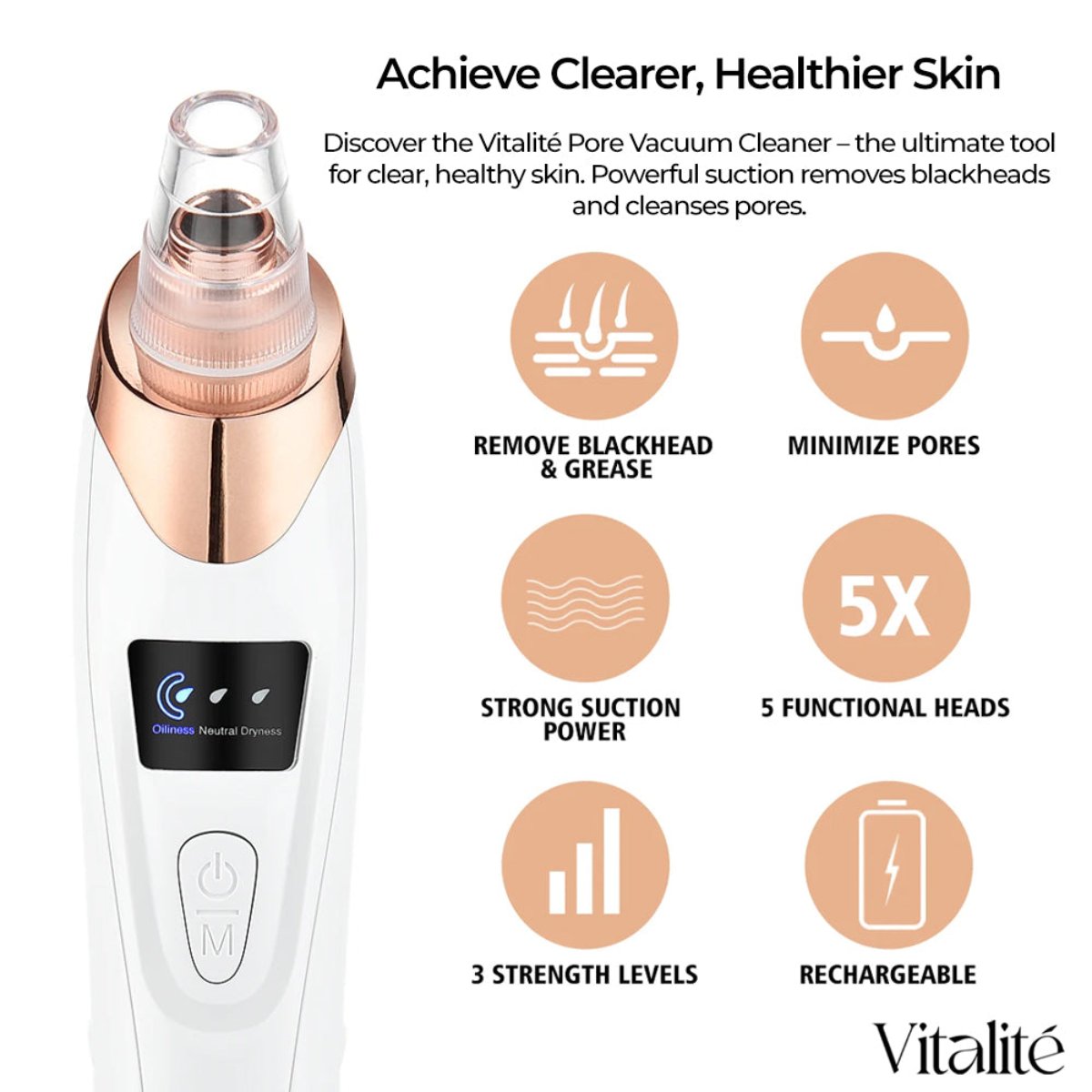 Pore Face Cleaner Vacuum